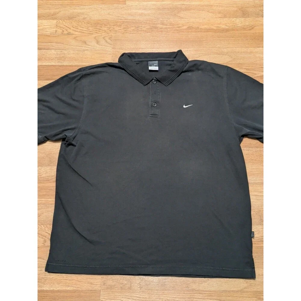 Nike Men's Short Sleeve‎ Dri-fit Polo Shirt, Black, XXL